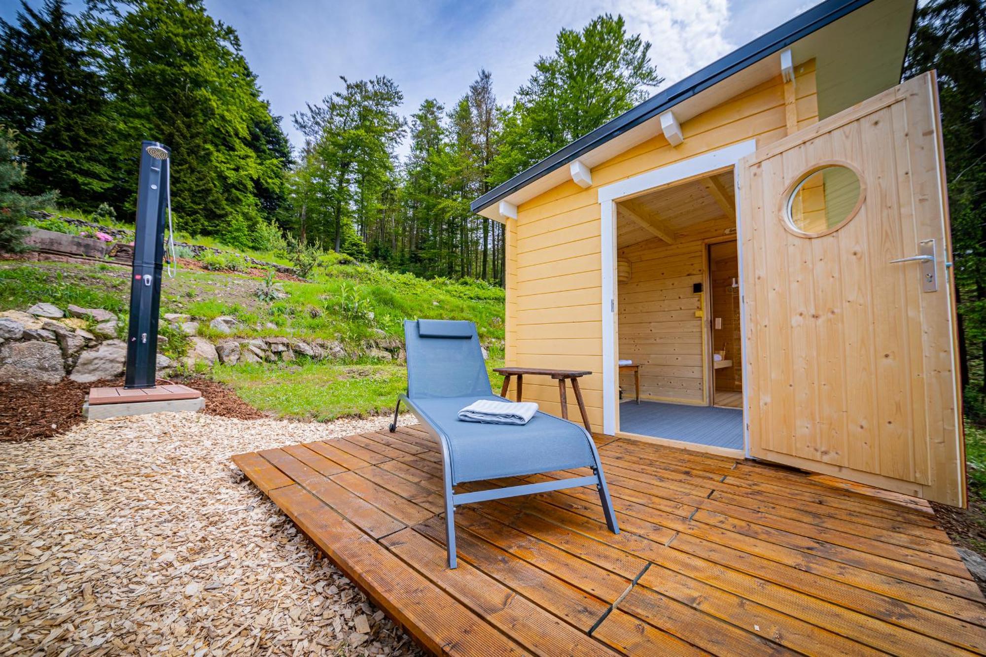 Sonnenhaeusle - Natur. Fernblick. Panorama-Sauna. Sasbachwalden Eksteriør bilde
