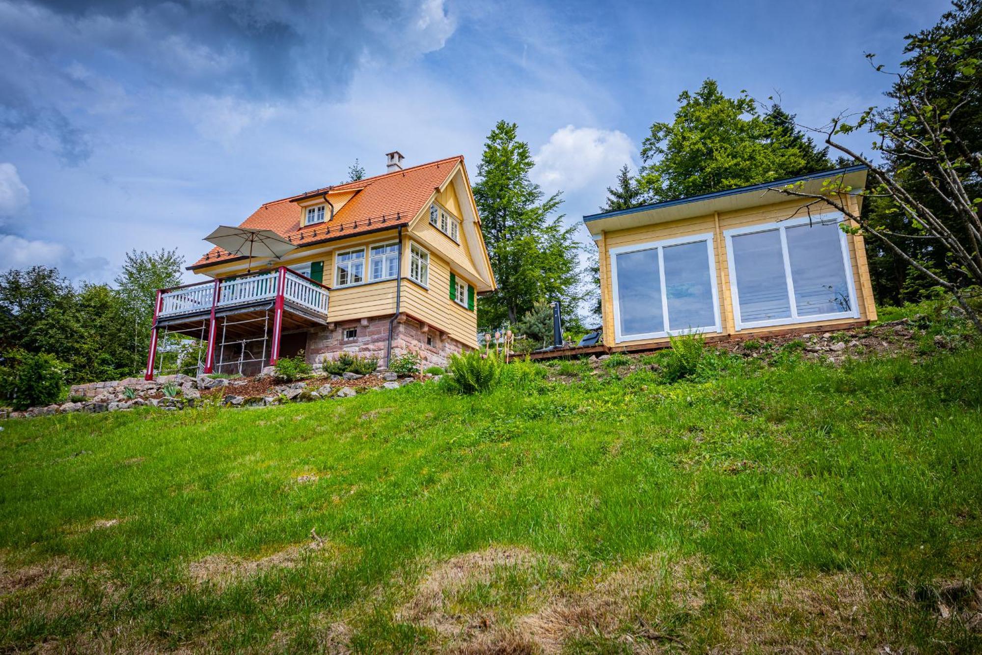 Sonnenhaeusle - Natur. Fernblick. Panorama-Sauna. Sasbachwalden Eksteriør bilde