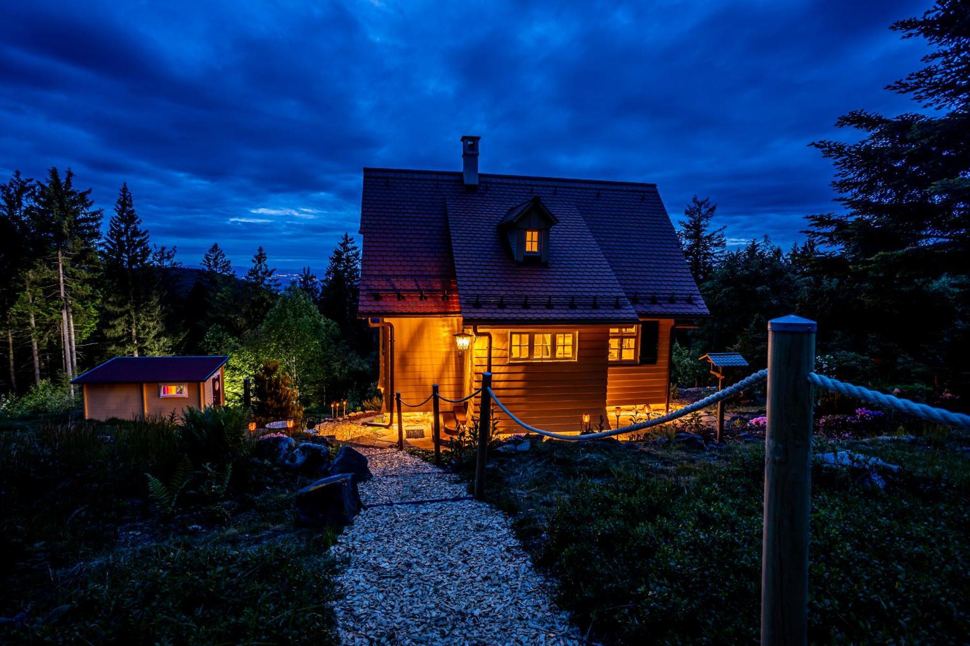 Sonnenhaeusle - Natur. Fernblick. Panorama-Sauna. Sasbachwalden Eksteriør bilde